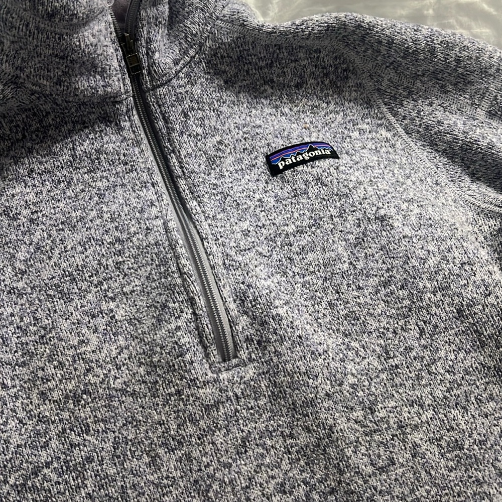 Patagonia quarter zip sweater